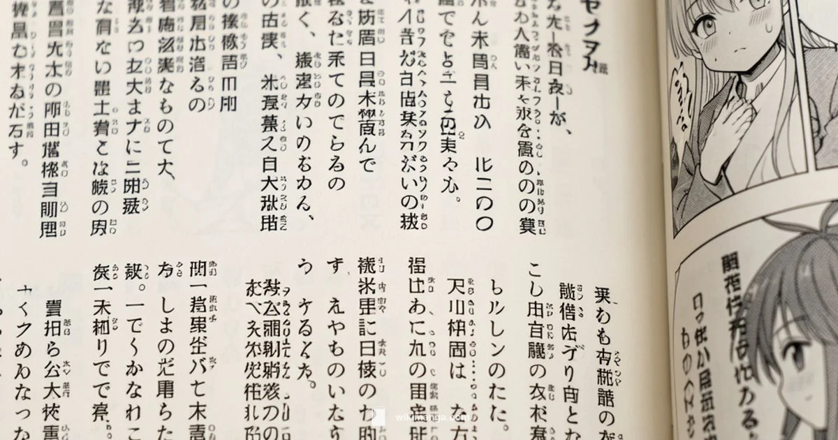 Furigana in Manga - WikiManga.