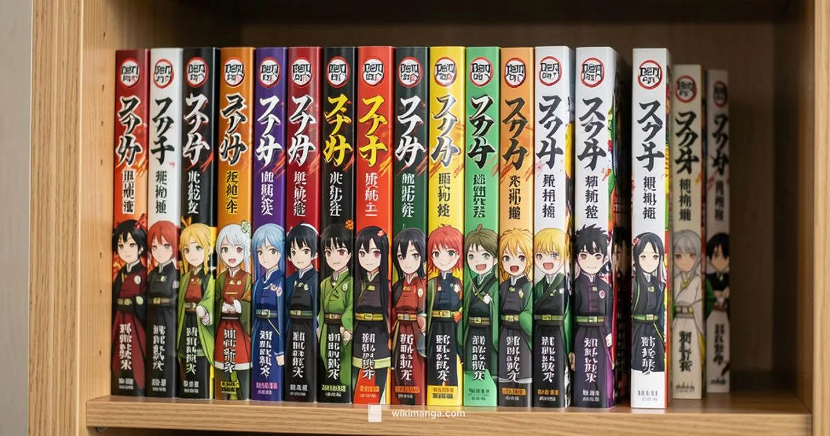 Demon Slayer Volumes - WikiManga.