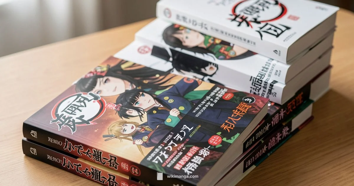 Demon Slayer Volumes - WikiManga.