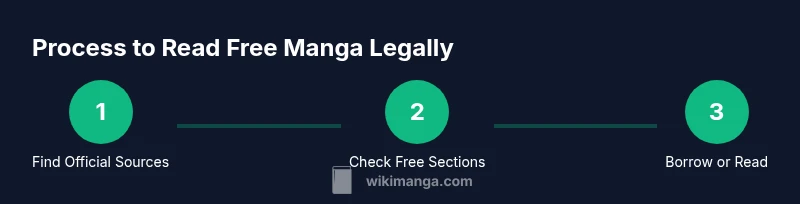 Process flow showing official sources, free chapters, and library reads