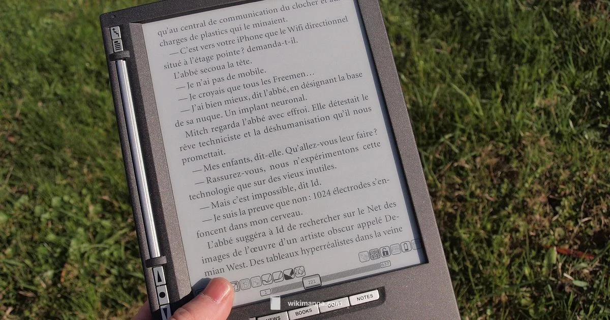 Manga on Paperwhite - WikiManga.